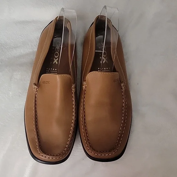 Geox | Shoes | Geox Respira Mens Driving Loafers Brown  display picture 3